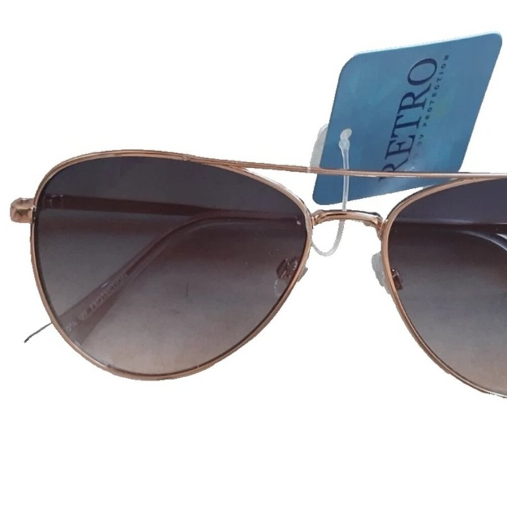 Retro Aviator style unisex sunglasses nwt 100% UV protection